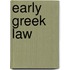 Early Greek Law