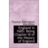 England In 1685