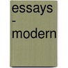 Essays - Modern by Frederic William Henry Myers