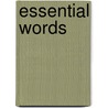 Essential Words door David Finnemore Hill