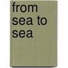 From Sea To Sea door Len Paterson