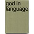 God in Language