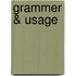 Grammer & Usage
