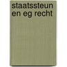 Staatssteun en EG recht door B. Hessel