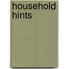 Household Hints by Mario Costantino