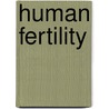 Human Fertility by Leridon