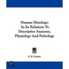 Human Histology by E.R. Peaslee