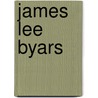 James Lee Byars door Rudi Fuchs