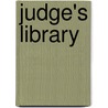 Judge's Library by Anonymous Anonymous