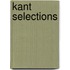 Kant Selections