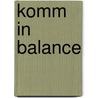 Komm in Balance door Jörg Schmidt