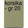 Korsika - Gr 20 door Rother Wf