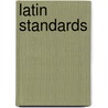 Latin Standards door Onbekend