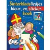 Sinterklaasliedjes kleur-en stickerboek