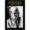 Letters to Emil door Md Henry Miller