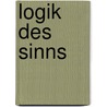 Logik des Sinns by Gilles Deleuze