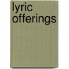 Lyric Offerings by Laman Blanchard