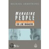 Managing People door Michael Armstrong