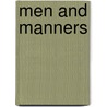 Men and Manners by William Hazlitt
