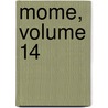 Mome, Volume 14 door Onbekend
