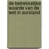 De betrekkelijke waarde van de wet in euroland