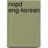 Nopd Eng-korean door Oxford University Press