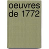 Oeuvres De 1772 door Voltaire