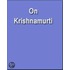 On Krishnamurti