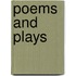 Poems And Plays