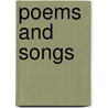 Poems And Songs door James G. Todd
