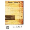 Poems, Volume I door James Russell Lowell