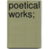 Poetical Works; by Mathilde Blind