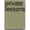 Private Lessons by Donna Hill