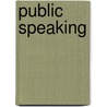 Public Speaking door David Zarefsky