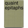 Quaint Epitaphs door Susan Darling Safford