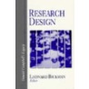 Research Design door Leonard Bickman