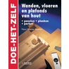 Wanden, vloeren en plafonds van hout