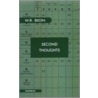 Second Thoughts by Wilfred R. Bion