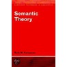 Semantic Theory by Ruth M. Kempson