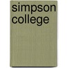 Simpson College door Miriam T. Timpledon