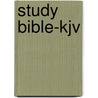 Study Bible-Kjv door Onbekend