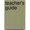 Teacher's Guide door Mary Pattinson