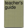 Teacher's Guide door Caroline Clissold