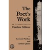 The Poet's Work by Leonard Nathan