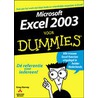 Microsoft Excel 2003 voor Dummies door G. Harvey
