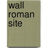 Wall Roman Site door Peter Ells