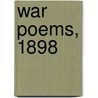 War Poems, 1898 door Club California