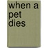 When a Pet Dies