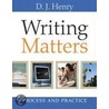 Writing Matters by Inc. Dorling Kindersley
