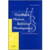 Handboek Human Resource Development door H. van der Zee